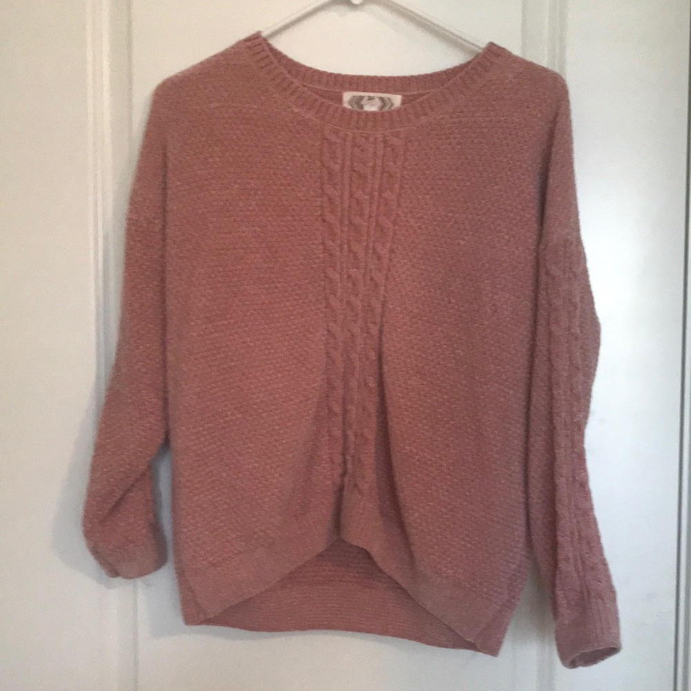 PINK ROSE pink sweater. Women’s size S.
